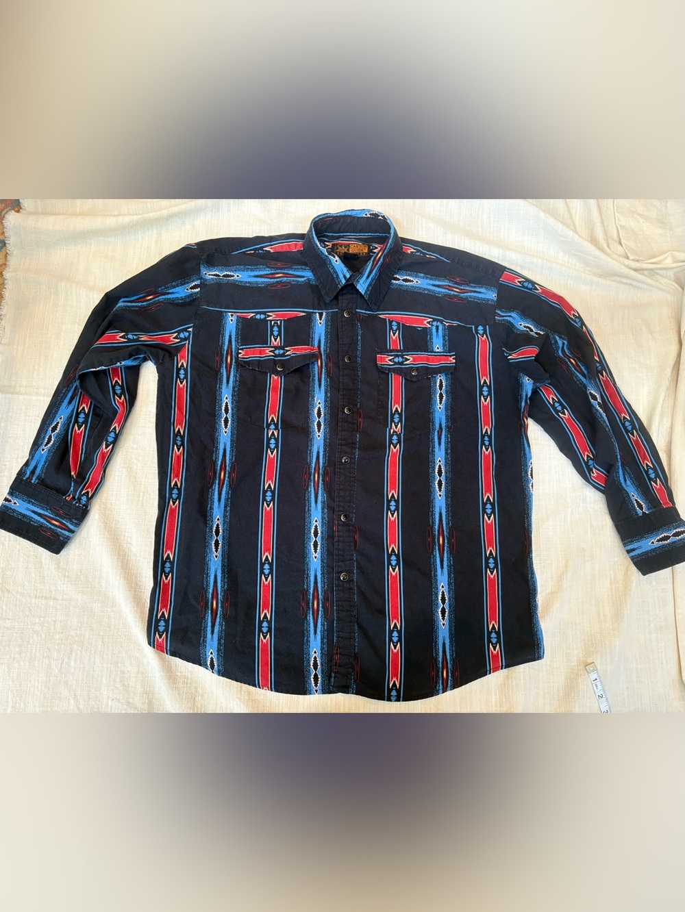 Vintage Canyon Guide Outfitters southwestern style button down menβs size XL